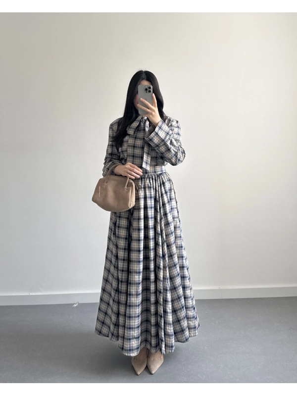 PİNTEREST EKOSE ETEK GÖMLEK TAKIM