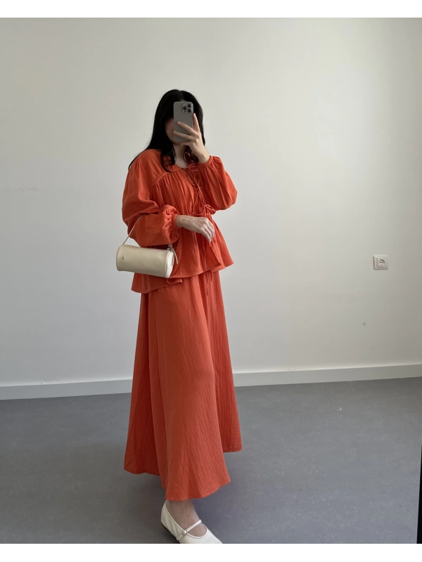 Pinterest Oranj Etekli Takım