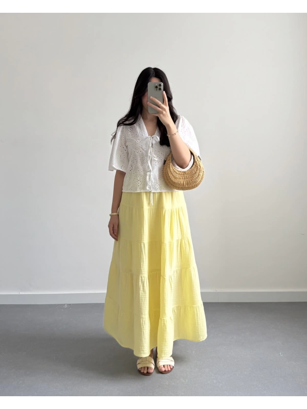 SARI MÜSLİN ETEK
