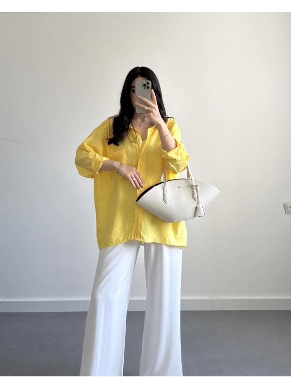 Sarı Tensel Gömlek