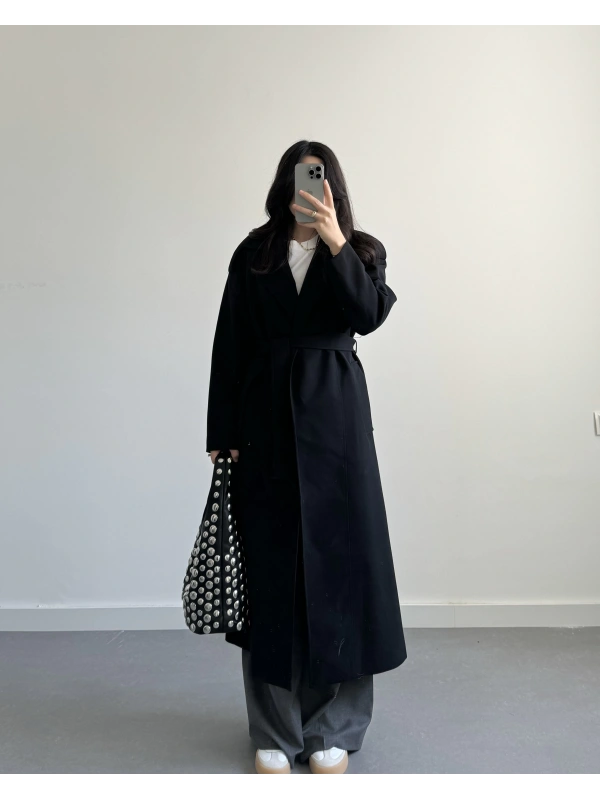 SİYAH PREMİUM KALİTE PALTO