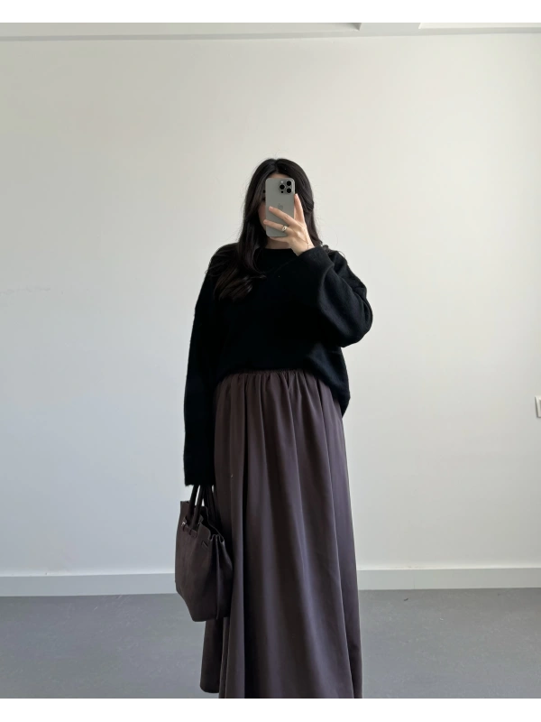 SİYAH SAKALLI PINTEREST KAZAK