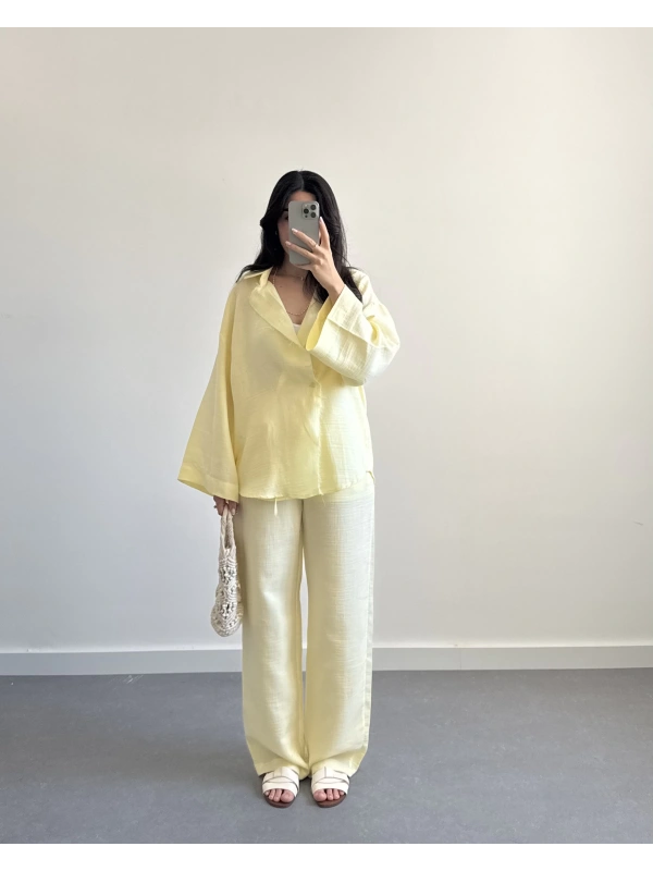 SUN SARI MÜSLİN KİMONO TAKIM