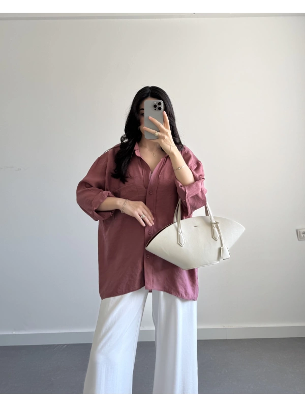 Tarçın tensel gömlek