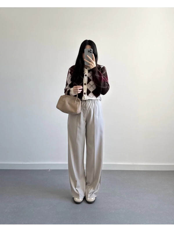 TAŞ ÖNÜ ÇİMALI PANTOLON