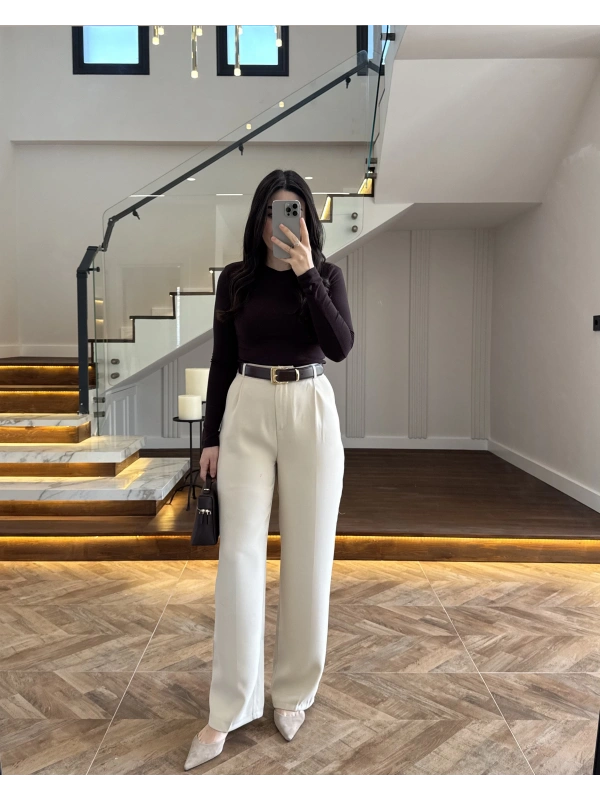 TAŞ PALAZZO PANTOLON -3879