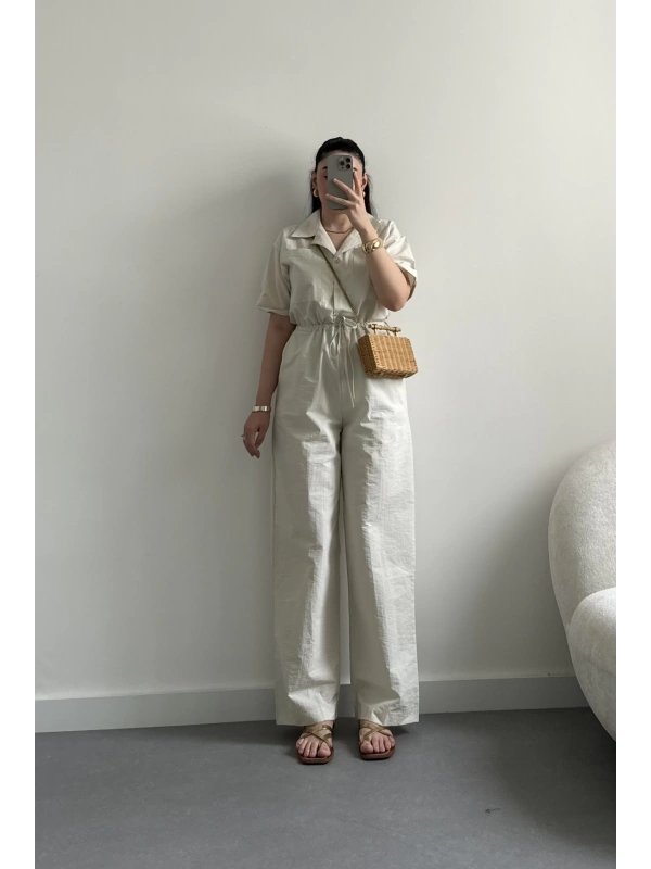 Taş paraşüt kumaş tulum