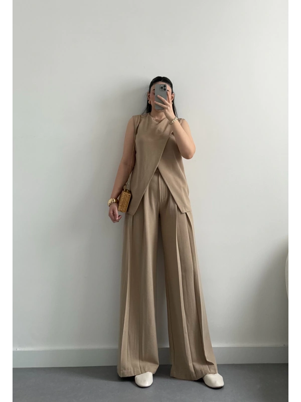 Vizon tasarım keten takım