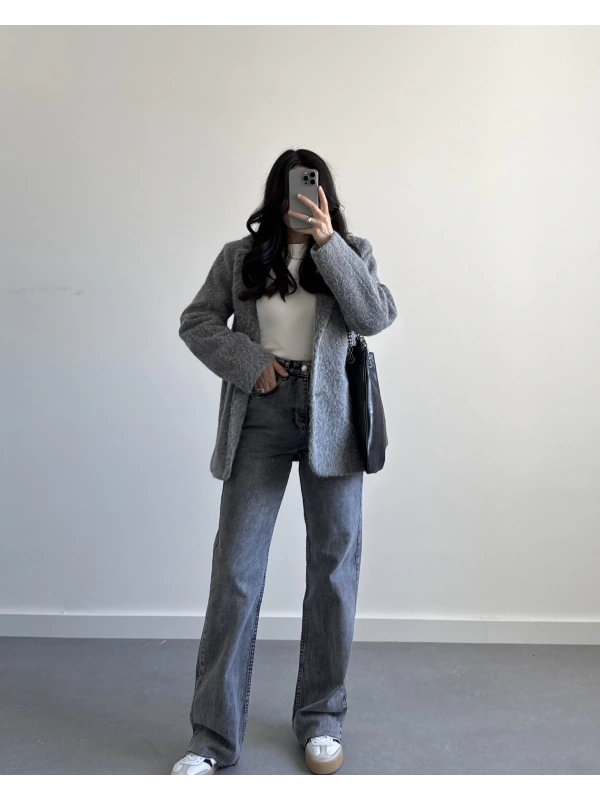 ZR GRİ YIKAMALI JEAN