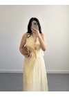 SARI YELEKLİ ETEK TAKIM