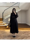 SİYAH ŞAL DETAY ETEK