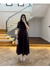 MÜRDÜM ÖNÜ FERMUARLI ELBİSE -2341