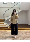 OLİVE TRANSPARAN CEKET -5029
