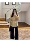 OLİVE TRANSPARAN CEKET -5029