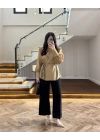 OLİVE TRANSPARAN CEKET -5029
