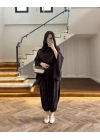 KAHVE PANÇOLU ŞALVAR TAKIM -51344
