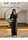 KAHVE PARÇALI BOMBER TAKIM -51324