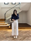 LACİVERT FIRFIRLI GÖMLEK -260919