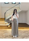 HAKİ GENİŞ PAÇA PALAZZO PANTOLON-3867