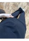 SİYAH ASİMETRİK TEK OMUZ BLUZ TAKIM-267330