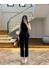 SİYAH BLUZ PANTOLON TAKIM-260883