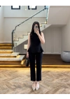 SİYAH BLUZ PANTOLON TAKIM-260883