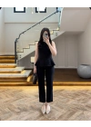 SİYAH BLUZ PANTOLON TAKIM-260883