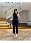 LACİVERT BLUZ PANTOLON TAKIM-260883