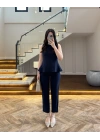 LACİVERT BLUZ PANTOLON TAKIM-260883