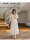 TAŞ BEBE YAKA DANTEL DETAY BLUZ-1571