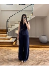 LACİVERT GOLD AKSESUARLI TULUM-580791