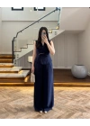 LACİVERT GOLD AKSESUARLI TULUM-580791