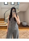 HAKİ GOLD AKSESUARLI TULUM-580791
