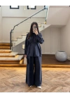 LACİVERT PİLELİ MODAL TAKIM-9093