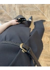 SİYAH YELEK İSPNYL PAÇA PANTOLON TAKIM-8891