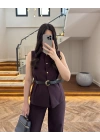 MÜRDÜM YELEK İSPNYL PAÇA PANTOLON TAKIM -8891
