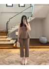 HAKİ VOLANLI YELEKLİ TAKIM-8906