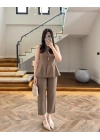 HAKİ VOLANLI YELEKLİ TAKIM-8906