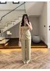 TASARIM BLUZ PANTOLON TAKIM MİNT-9083
