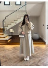 VİZON BAĞCIKLI LASTİKLİ ETEK TAKIM-8967