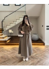 HAKİ BAĞCIKLI LASTİKLİ ETEK TAKIM-8967