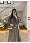 HAKİ BAĞCIKLI LASTİKLİ ETEK TAKIM-8967