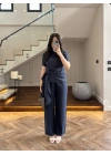 LACİVERT DİK YAKA TASARIM TAKIM-9154
