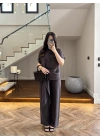 KAHVE DİK YAKA TASARIM TAKIM-9154