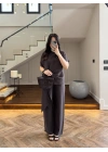 KAHVE DİK YAKA TASARIM TAKIM-9154