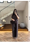 KAHVE DİK YAKA TASARIM TAKIM-9154