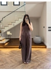 KAHVE BİSİKLET YAKA TAKIM-9148