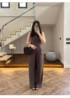 KAHVE BİSİKLET YAKA TAKIM-9148