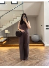 KAHVE BİSİKLET YAKA TAKIM-9148