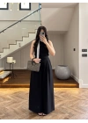 PUANTİYE FULARLI SİYAH TAKIM-9163